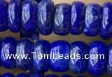 CNL1693 15.5 inches 3*7mm - 4*8mm rondelle lapis lazuli beads