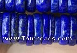 CNL1696 15.5 inches 3*10mm - 4*10mm rondelle lapis lazuli beads