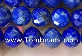 CNL1716 15.5 inches 6mm faceted round lapis lazuli beads