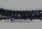 CNL202 15.5 inches 4mm round natural lapis lazuli beads wholesale