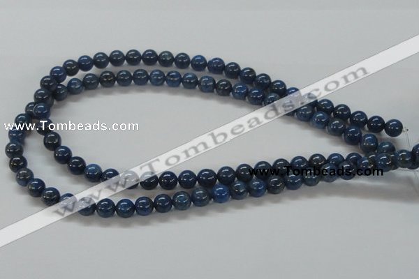 CNL208 15.5 inches 8mm round natural lapis lazuli beads wholesale