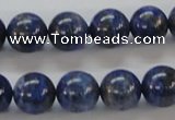 CNL218 15.5 inches 12mm round natural lapis lazuli beads wholesale