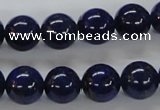 CNL226 15.5 inches 12mm round AAA grade natural lapis lazuli beads