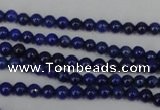 CNL400 15.5 inches 3mm round natural lapis lazuli gemstone beads