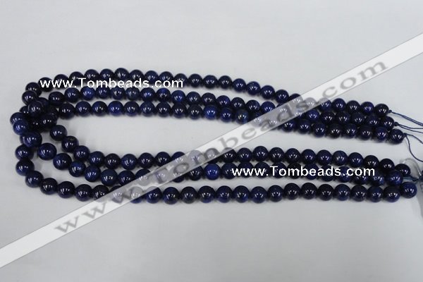 CNL403 15.5 inches 8mm round natural lapis lazuli gemstone beads