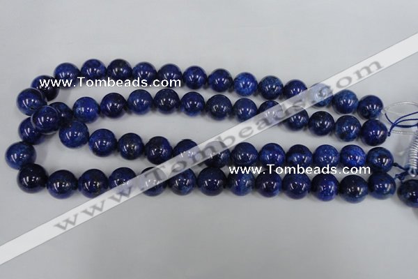 CNL407 15.5 inches 14mm round natural lapis lazuli gemstone beads