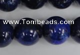 CNL409 15.5 inches 18mm round natural lapis lazuli gemstone beads