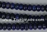 CNL422 15.5 inches 5*8mm rondelle natural lapis lazuli gemstone beads