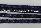 CNL432 15.5 inches 5*7mm bone natural lapis lazuli gemstone beads