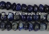 CNL436 15.5 inches 7*9mm bread natural lapis lazuli gemstone beads