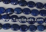 CNL478 15.5 inches 8*10mm oval natural lapis lazuli gemstone beads