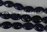 CNL479 15.5 inches 8*12mm oval natural lapis lazuli gemstone beads