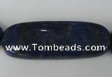 CNL489 15.5 inches 18*48mm oval natural lapis lazuli gemstone beads