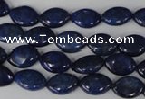 CNL491 15.5 inches 8*12mm marquise natural lapis lazuli gemstone beads