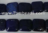 CNL513 15.5 inches 14*14mm square natural lapis lazuli gemstone beads