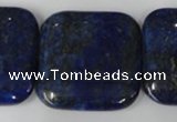 CNL518 15.5 inches 30*30mm square natural lapis lazuli gemstone beads