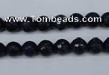 CNL602 15.5 inches 8mm faceted round natural lapis lazuli gemstone beads