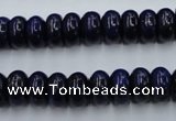 CNL612 15.5 inches 6*10mm rondelle natural lapis lazuli gemstone beads