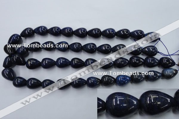 CNL618 15.5 inches 13*18mm teardrop natural lapis lazuli gemstone beads