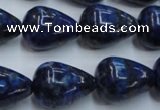 CNL619 15.5 inches 15*20mm teardrop natural lapis lazuli gemstone beads