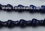 CNL631 15.5 inches 10*14mm vase-shaped natural lapis lazuli beads