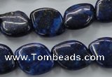 CNL648 15.5 inches 15*20mm marquise natural lapis lazuli beads