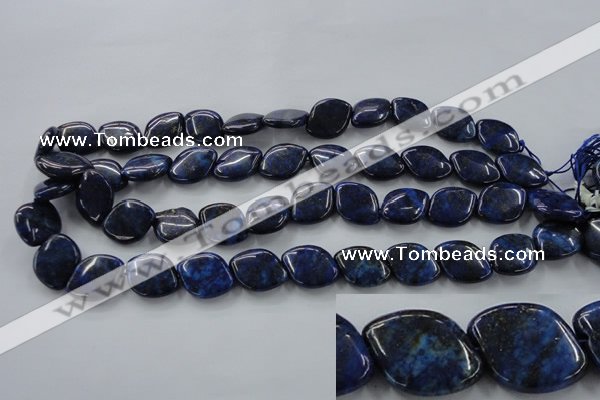 CNL648 15.5 inches 15*20mm marquise natural lapis lazuli beads