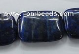 CNL672 15.5 inches 22*30mm rectangle natural lapis lazuli beads