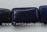 CNL675 15.5 inches 20*30mm trapezoid natural lapis lazuli beads