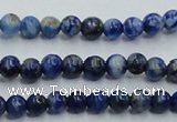 CNL711 15.5 inches 4mm round natural lapis lazuli gemstone beads