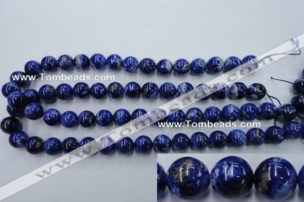 CNL716 15.5 inches 12mm round natural lapis lazuli gemstone beads