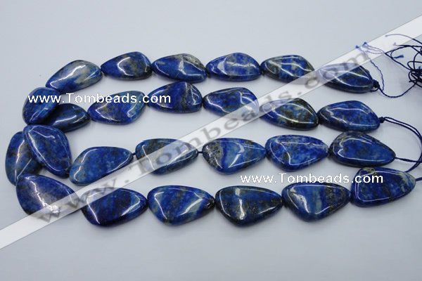 CNL778 15.5 inches 18*30mm freeform natural lapis lazuli gemstone beads