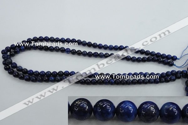 CNL851 15.5 inches 6mm round natural lapis lazuli gemstone beads