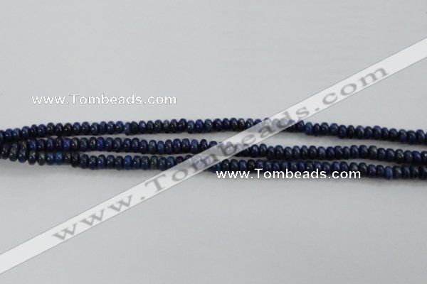 CNL860 15.5 inches 2*4mm rondelle natural lapis lazuli gemstone beads