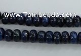 CNL862 15.5 inches 5*8mm rondelle natural lapis lazuli gemstone beads