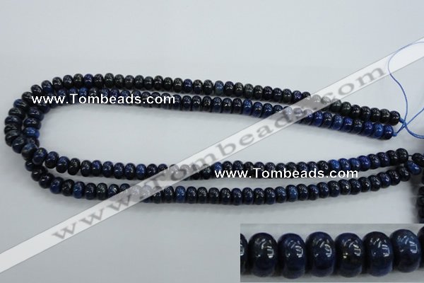 CNL862 15.5 inches 5*8mm rondelle natural lapis lazuli gemstone beads