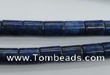 CNL886 15.5 inches 8*10mm tube natural lapis lazuli gemstone beads