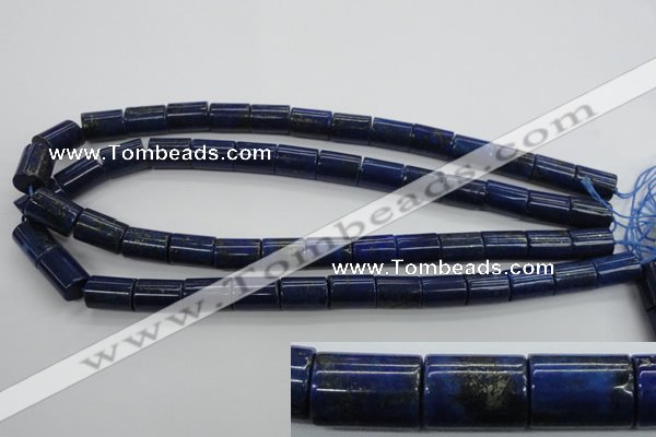 CNL887 15.5 inches 10*14mm tube natural lapis lazuli gemstone beads