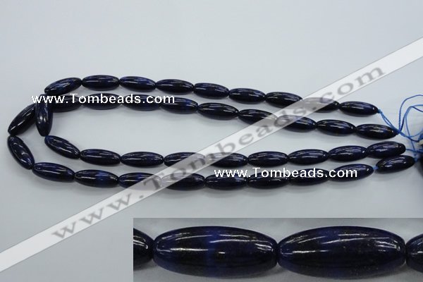 CNL893 15.5 inches 8*20mm rice natural lapis lazuli gemstone beads