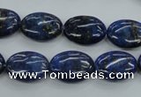 CNL942 15.5 inches 12*16mm oval natural lapis lazuli gemstone beads