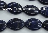 CNL944 15.5 inches 15*20mm oval natural lapis lazuli gemstone beads