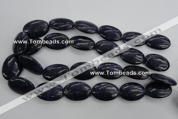 CNL946 15.5 inches 20*30mm oval natural lapis lazuli gemstone beads