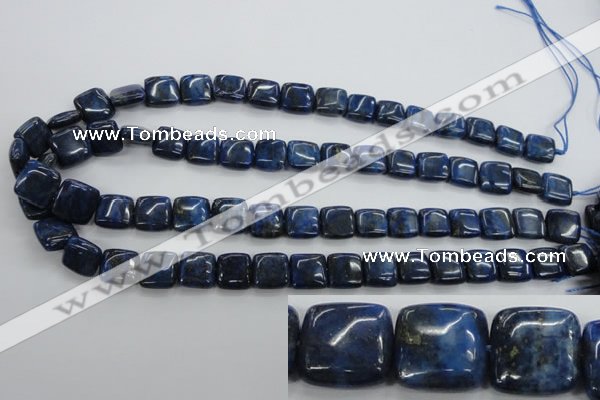 CNL962 15.5 inches 12*12mm square natural lapis lazuli gemstone beads