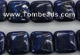 CNL964 15.5 inches 16*16mm square natural lapis lazuli gemstone beads