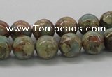 CNS02 16 inches 10mm round natural serpentine jasper beads wholesale