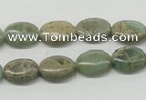 CNS11 16 inches 10*14mm oval natural serpentine jasper beads