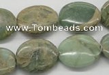 CNS14 16 inches 15*20mm oval natural serpentine jasper beads