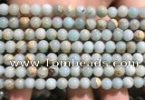 CNS301 15.5 inches 6mm round natural serpentine jasper beads