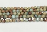 CNS332 15.5 inches 8mm round serpentine jasper beads wholesale