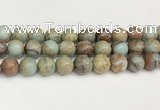 CNS336 15.5 inches 16mm round serpentine jasper beads wholesale